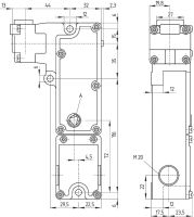 Sicherheitszuhaltung AZM190-02/01RK-24VDC
