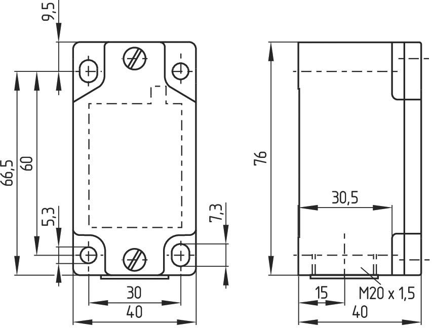 Positionsschalter MAF 330-11y-M20