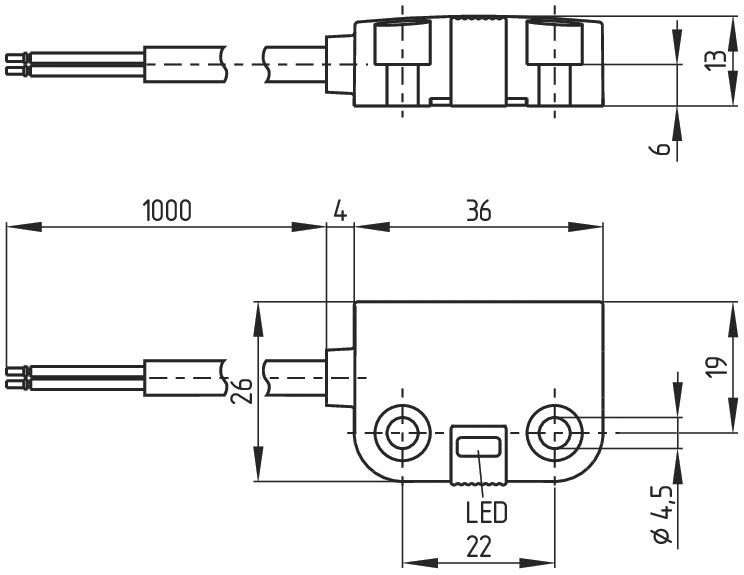 Sicherheits-Sensor BNS 260 STG-AS-R