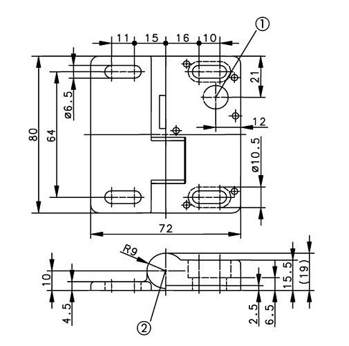 Sicherer Scharnierschalter SHS-A1ZSR#6019261016