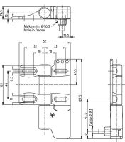 Sicherer Scharnierschalter SHS3Z-U15Z-KR5-R