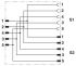 Y-Verteiler SAC-5PY-M/F-M VP SH