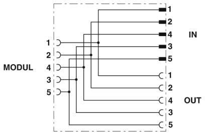 Y-Verteiler SAC-5P-M12YF#1526253