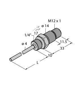Fühler TP104AG1/4H1141L035 Fühler TP104AG1/4H1141L035