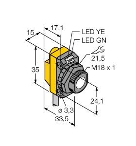 Ultraschallsensor QS18UPAE W/30