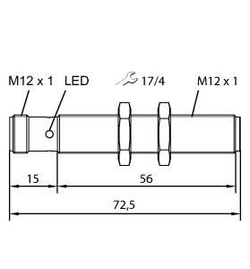 Ultraschallsensor RU20U-M12-LI8X2H1141