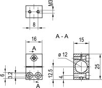 Montageblock MB 12