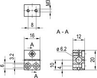 Montageblock MB 6