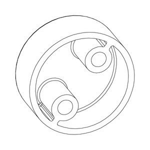 Abstandshalter XCSZCR Abstandshalter XCSZCR