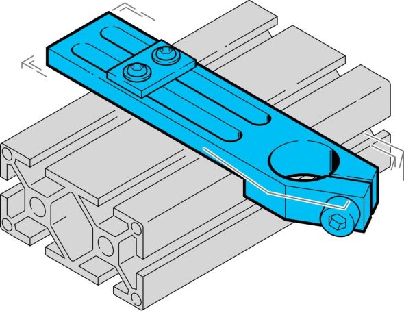 Winkelklemmstück SH-WSL-X-20-60-U Winkelklemmstück SH-WSL-X-20-60-U