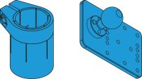Haltesystem Kugelkopf HS-VS-CS60-MP-KK-M3