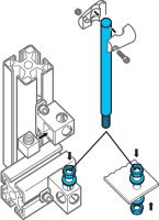 Sensorhalter HS-S-12-130-M10