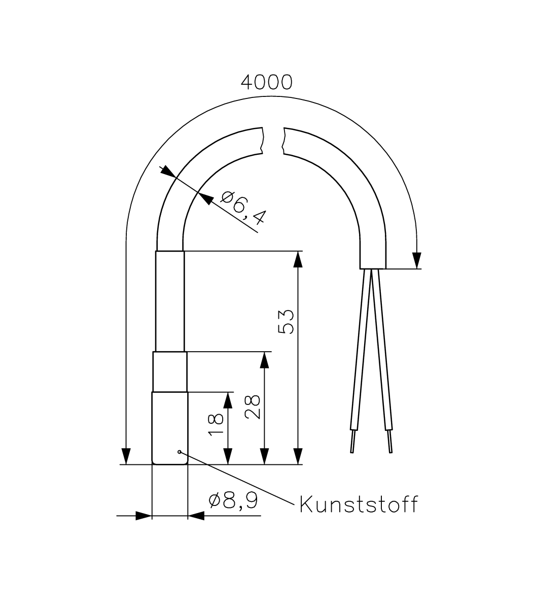 Hülsentemperaturfühler HF-5/4K3