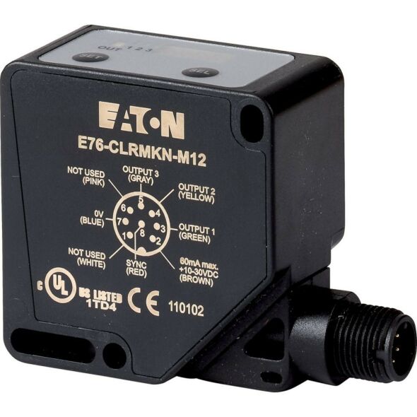 Optische Sensoren Reflex- E76-CLRMKN-M12