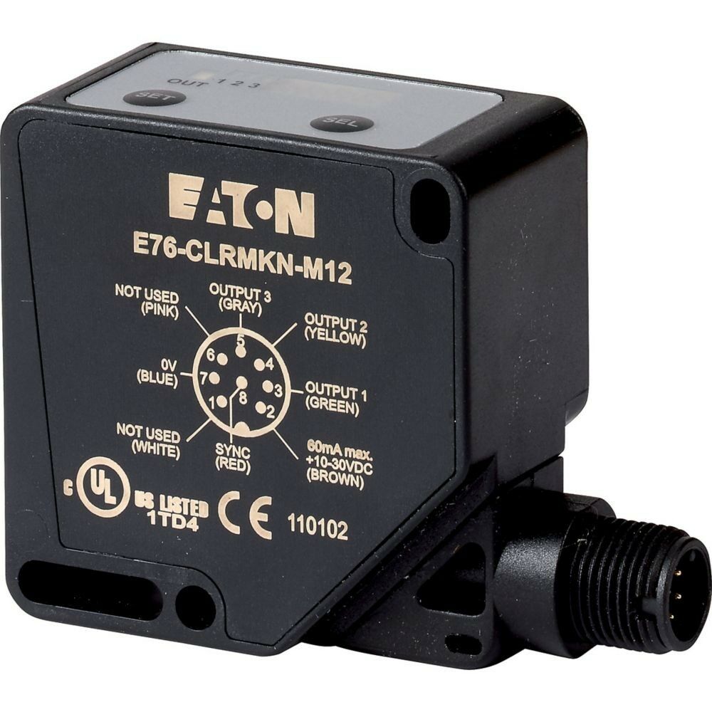 Optische Sensoren Reflex- E76-CLRMKN-M12
