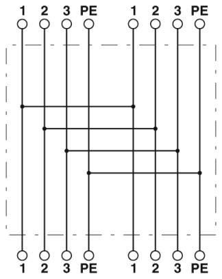 H-Verteiler QPD H 3PE1,5#1414716