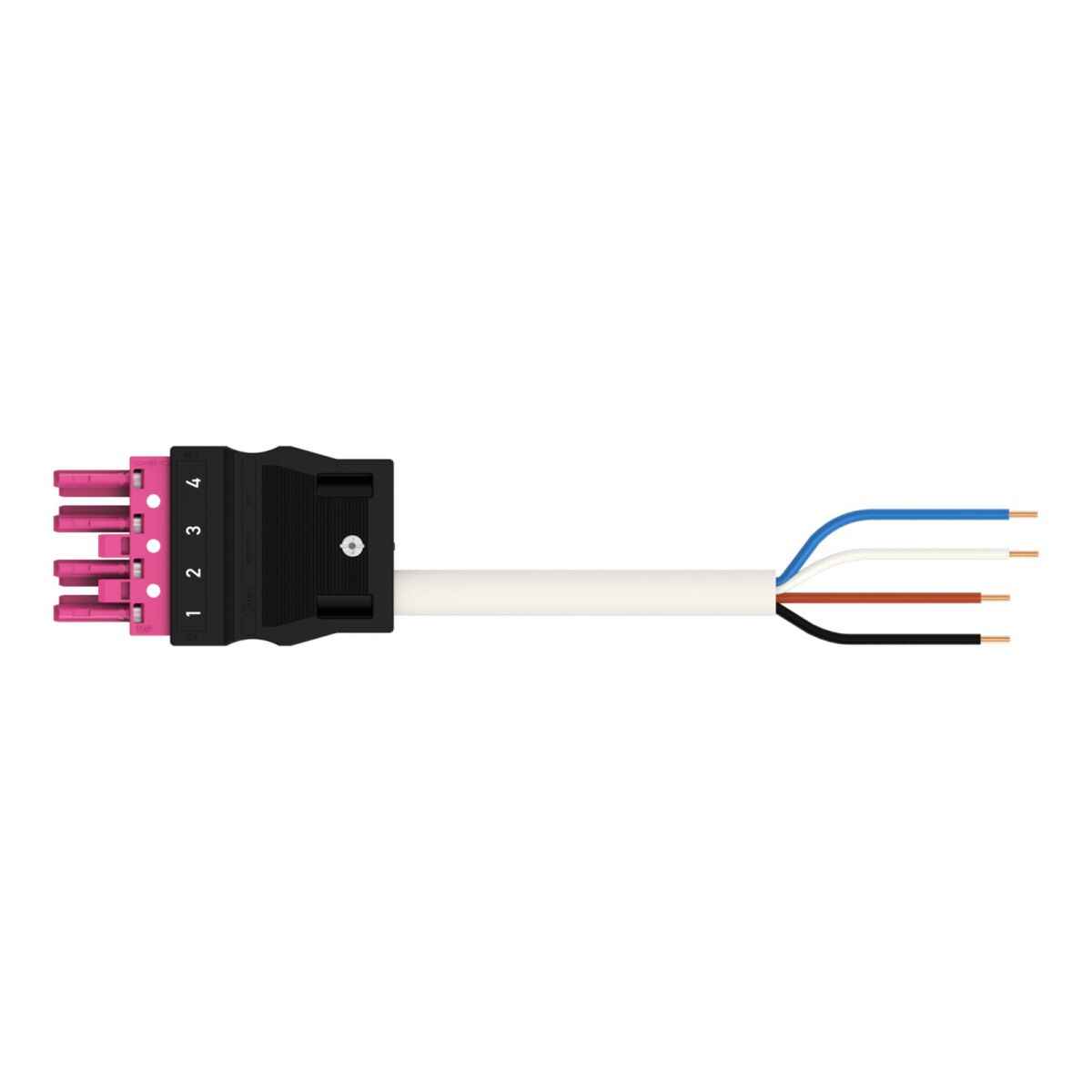 Anschlussleitung konfekti. 771-5002/2023-801