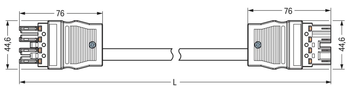 Verbindungsleitung konfek. 771-5002/2021-601