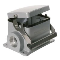 Steckverbinder-Gehäuse HDC 32B SDLU 1M32G