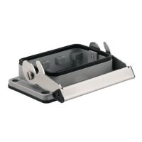 Steckverbinder-Gehäuse HDC 48A ALU