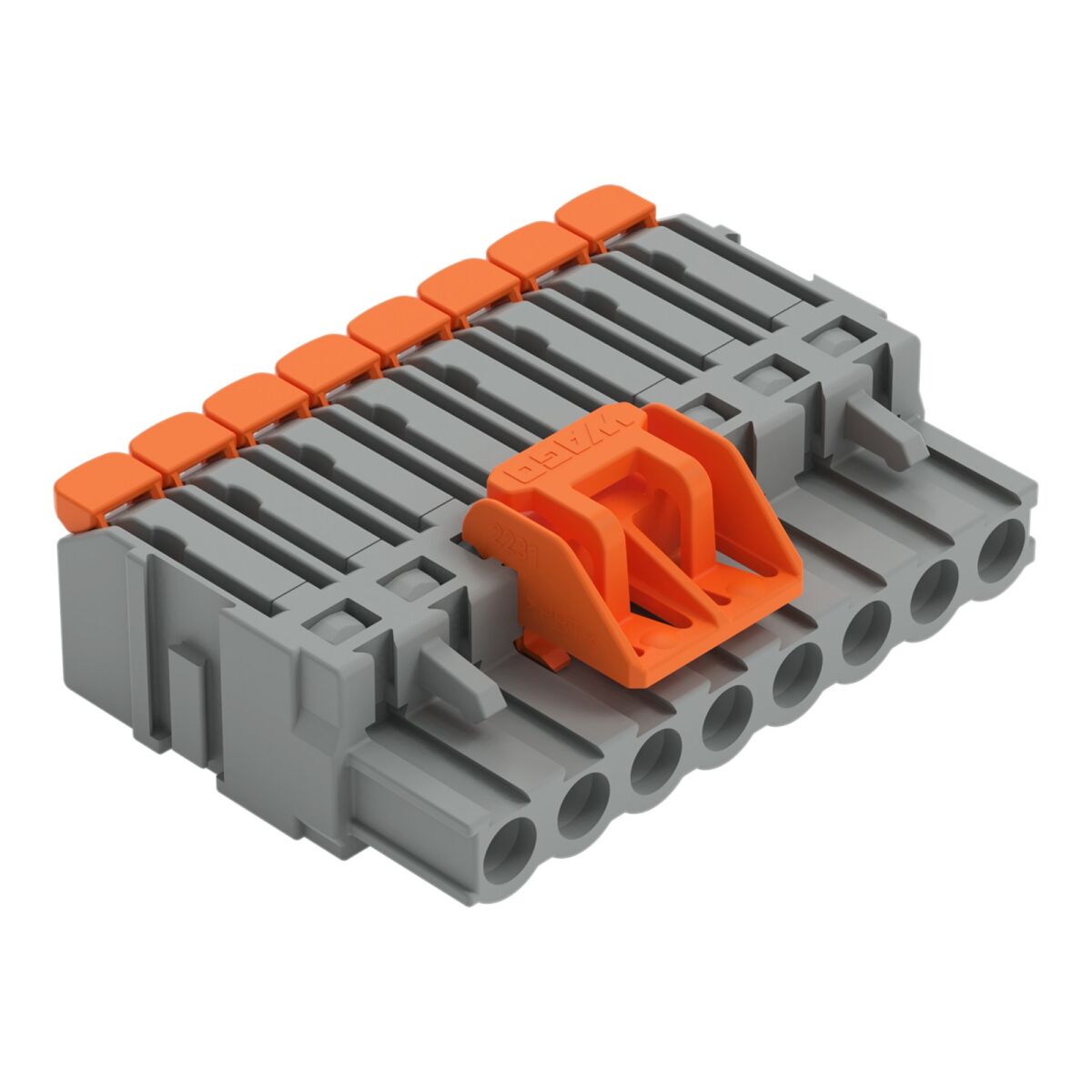 1-Leiter-Federleiste 2231-1108/328-000