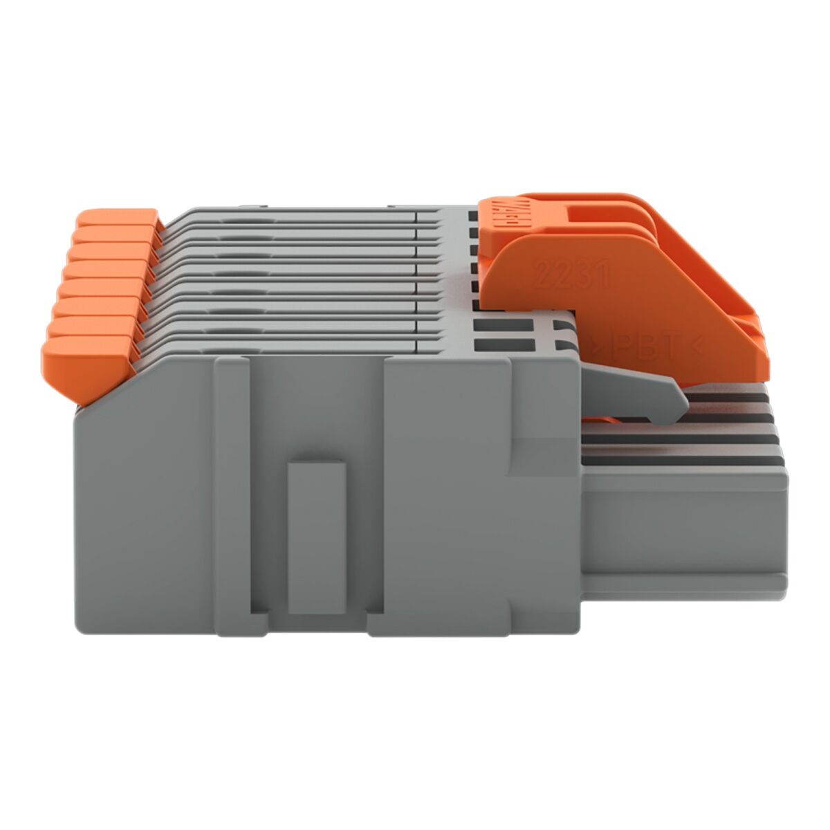 1-Leiter-Federleiste 2231-1108/328-000