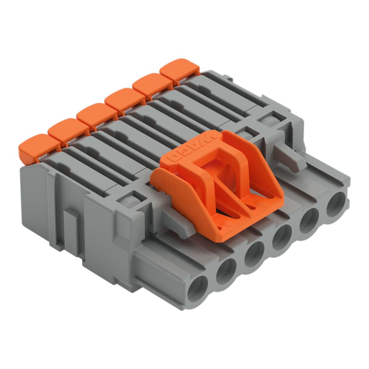 1-Leiter-Federleiste 2231-1112/329-000