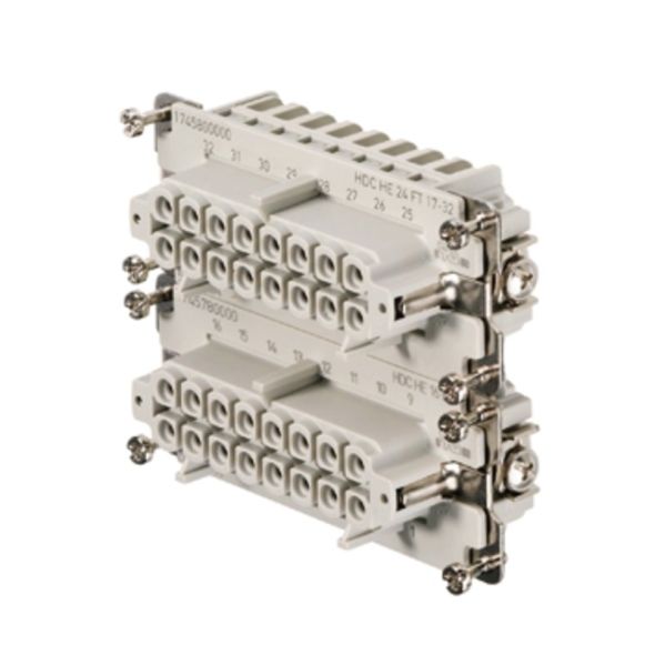 Kontakteinsatz HDC HE 16 FT 17-32 Kontakteinsatz HDC HE 16 FT 17-32