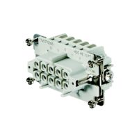 Buchseneinsatz 10p HDC HE 10 FT