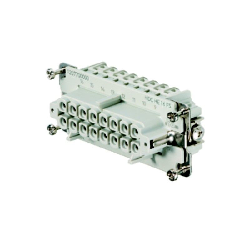Steckverbinder-Einsatz HDC HE 16 FS