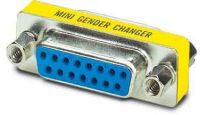 D-SUB Gender-Changer VS-15-GC-BU/BU
