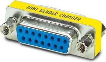 D-SUB Gender-Changer VS-15-GC-BU/BU