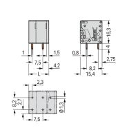 Leiterplattenklemme 4mm² 2624-3303/000-004