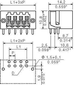 LP Verbinder B2L/S2L S2L-SMT #1794860000
