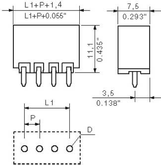 LP Verbinder Raster 3.5 SL-SMT3.5#1842410000