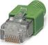 RJ45-Stecker, geschirmt FL PLUG RJ45 GR/2