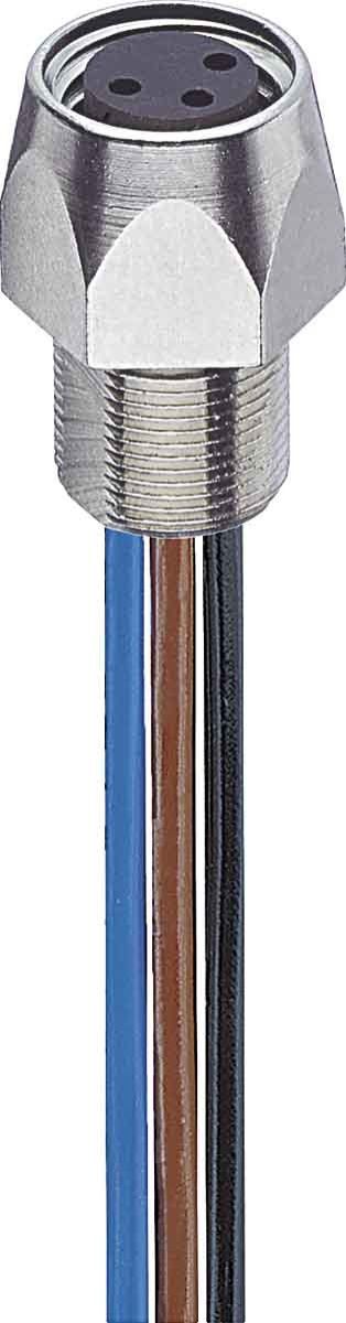 Rundsteckverbinder RKMF 4/0,5m