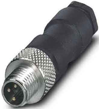 Sensorsteckverbinder M8 SACC-M 8MS-3CON-M-SW Sensorsteckverbinder M8 SACC-M 8MS-3CON-M-SW