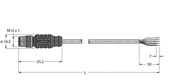 PVC-Kabelmantel RSC 572-2M