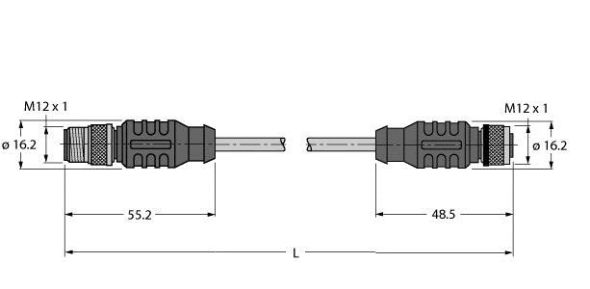 Verbindungsleitung RSC RKC 572-15M