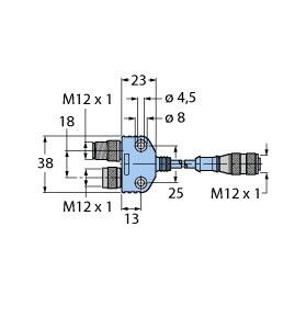Zweifachverteiler VB2RKC5720.3MFKMFSM