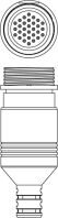 Stecker S U-M30-30A-M