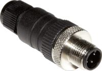 Leitungsstecker M12 STE-1204-G