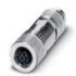 Bussystem-Steckverbinder SACC-M12FS-8Q SH