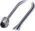 Einbaustecker M12 SACC-E-M12MS-5CON-PG