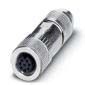 Bussystem-Steckverbinder SACC-M12FS-8Q SH