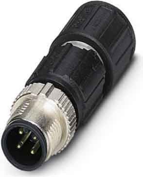 Sensor-/Aktor-Stecker SACC-MS-4QO-0,34-M