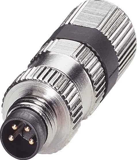 Sensorsteckverbinder SACC-M 8MS-4PCON