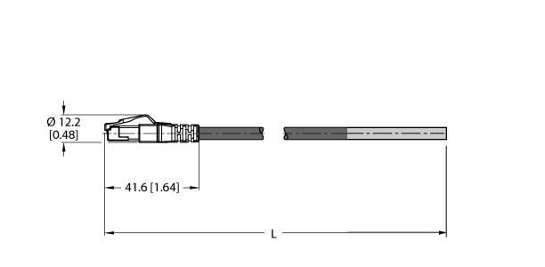 Anschlussleitung RJ45S-4422-50M
