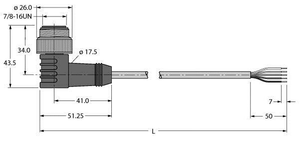 TPU-Kabelmantel WSM 5723-6M